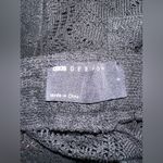 ASOS  black crochet pants, elastic waist, side pockets, back pockets, pull on Photo 4