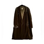 Poetry  Silk Velvet Duster Jacket Evening City Green Size US 12 Photo 1