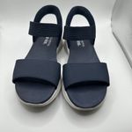 Skechers  Slip Ins Women's Navy Blue Comfort Strappy Sandals Size 8 Photo 2
