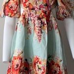 Zimmermann Mae Cut Out Mini Dress Photo 4