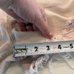 Mother‎ Ultra High Waisted Tomcat Kick Fray Shorts in Dunked in Trouble size 28 Pink Photo 10