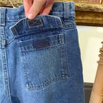 Vintage Too Hot 100% Cotton Denim Cargo Style Shorts ~ Size 12 (Modern 8) 🍄 Blue Photo 4