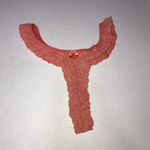 Zuliana Size Large 3pc Orange Lingerie Lace Set. Made in Brazil. New With Tags. Photo 7