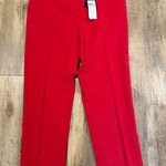 BCBGMAXAZRIA NWT BCBG MAXAzria Elliot Red Trousers Photo 0