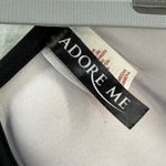 Adore Me Adore Me Black Halter Bikini Top Tie Front Swimsuit Women's 30A READ Photo 3