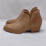 $228 Nisolo Mia Ankle Bootie Women’s 8.5 Tan Leather Western Chunky Block Heel Photo 1