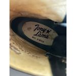 Tony Lama NEW Women's Black Leather Roper Lace Up Kiltie Boots 5.5 B Photo 8