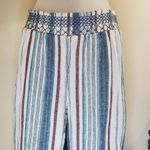 Sky And Sparrow Multi Striped Straight Leg Pants S Photo 1