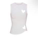 SKIMS  Heart Cotton Blend Jersey Tank Limited Edition Photo 2