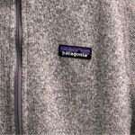 Patagonia EUC Gray Better Sweater Fleece Pullover 1/4 Zip Women’s Large L Photo 2