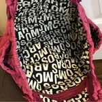 Marc Jacobs  Workwear Pink Embroidered Logo Quilted Tote Bag w. Side Pockets Photo 9