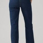 Levi's 29x27 Ribcage Riveted High Waist Ankle Straight Leg Jeans Dark Wash Photo 1