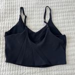 Athleta Elation V-Neck Rib Longline Bra A-C Photo 4