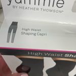 Yummie Heather Thomson In Shapes High Waist Shaping Capri M/L Nude NEW Tan Size L Photo 2