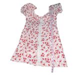 Urban Outfitters Uo Britney Hook & Eye Mini Dress In Pink Women Size Large New Photo 5