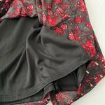 J.T.B. Missy Black, Red and Gold Floral Shift Style Dress‎ Size M Photo 6