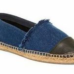 PATRICIA GREEN SUTTON BLUE DENIM ESPADRILLE LOAFER SLIP Photo 0