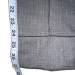 Fabiana Filippi Wool Blend Gray Beaded Hem Tapered Pants 38 MEDIUM Photo 6