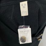 Free People  We The Free Black Don’t Forget Me Long Sleeve Knit Top Large Photo 5