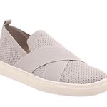 Lucky Brand New! Larays Gray Slip On Knit Criss Cross Sneakers Size 8 Photo 1