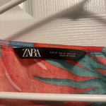 ZARA Women’s  Tropical Print Wrap M
puff sleeve elbow length adjustable waist Photo 1