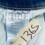 Guess Vintage  80s Acid Denim Skirt Jean Triangle Size 28 Blue Photo 6