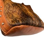 Lindalee Leather and Cow Hair Shoulder Bag/Tote Photo 14
