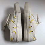 J.Crew SeaVees Sneakers Shoe Canvas Legend Poplin Embroidery Banana Yellow Cream Photo 6