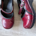 Dansko  Women’s 36 / US 6 Mary Jane Clogs Dark Red Photo 2
