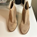 Steve Madden  RUMBLE Leather Cutouts Ankle Heeled Boots Size 8 Photo 2