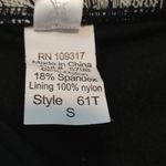 Sunsets Black Cream Bikini Top Size Small NWT #6876 Photo 3