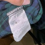 Pendleton  Green & Blue Pajama Top Long Sleeve Shirt Size Large Photo 5