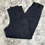 Spanx  Grey Stretch Twill Cargo Joggers Pants Elastic Waistband Size Medium Photo 1