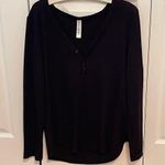 Athleta Wind Down Sleep Top in Black Photo 1