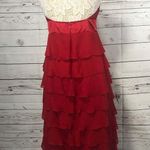 Amanda Smith  rsexy formal ed halter neck tiered long dress size 10 Photo 8