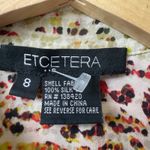 Etcetera  Silk Dress Sleeveless Sheath Animal‎ Print Casual Pink Size 8 Photo 1