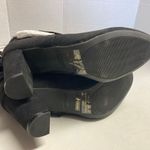 Bamboo  Black Heeled Slouch Faux Suede Boots Size 10 Daystar-01S New Without Tag Photo 8