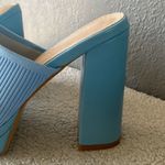 Elegant Blue Women's Platform Heels New Size 10 Photo 9