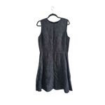 Theory  Dart Mini Herringbone Sleeveless Fit & Flare Dress Size 10 Photo 2