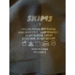 SKIMS Bra Women Small Black Naked Plunge Longline Bralette Padded Stretch Comfy Photo 8