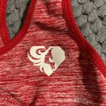women's best  Red Racerback Sports Bra Gym Athletic Activewear Size XXS EUC #7610 Photo 8