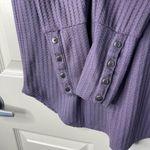 Chaser Thermal Waffle Knit Long Sleeve Tee (Light Purple) - Small Photo 3