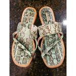 Louise et Cie  Women's Snakeskin Strappy Sandals Size 8 Photo 1