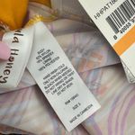 Hula Honey  TURMERIC MULTI Juniors' Palm Play Printed Tankini Swim Top Small NEW Photo 4