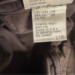 AG Adriano Goldschmied Brown Velvet Leggings Skinny Fit Jeans Size 27R AG Fall Winter Euro Winter Cozy Photo 5