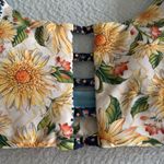 Agua Bendita Martina Jardim Bikini Top Navy Multicolor, Size Medium, $130 Photo 8