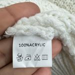 Simply Couture  Fisherman Cable Knit Plus Size Sweater Cream Size 2X Photo 5