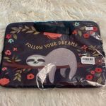 15” Laptop cover / bag Sloth Fallow your dreams so cute brand new Photo 6