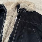 Urban Outfitters black Sherpa jacket Photo 1