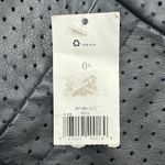 Banana Republic  | NWT | 0 | Black Faux Leather Perforated Lined Chino Shorts Photo 4